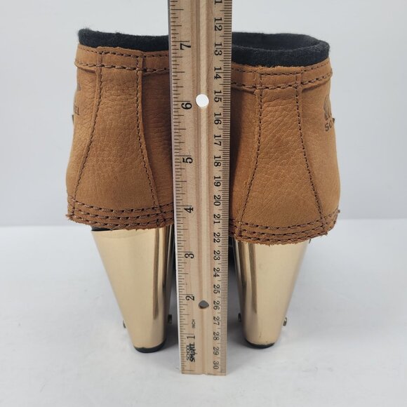 Sorel Medina II Women's Brown Black Waterproof Ankle Boots NL2086-010 US Size 7 - Picture 11 of 12